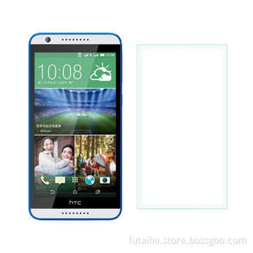 Clear tempered glass screen guard for HTC Desire 820New